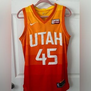 Utah Jazz Mitchell city jersey. Size small.